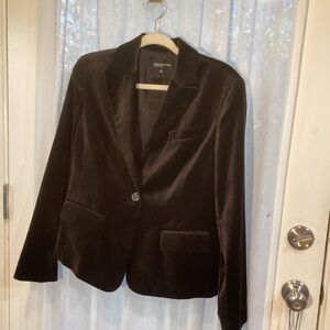 Jones New York Women's Chocolate Brown Blazer Size 12